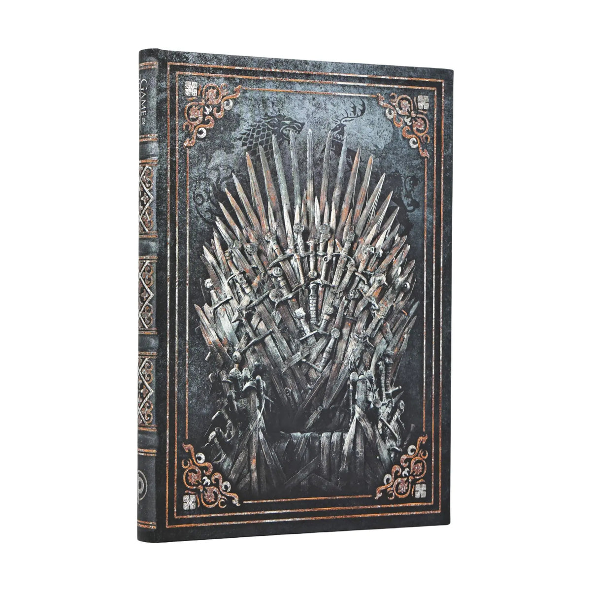 Paperblanks For the Throne Journal Midi Hardback Journal – Lined, 144 Pages – front cover