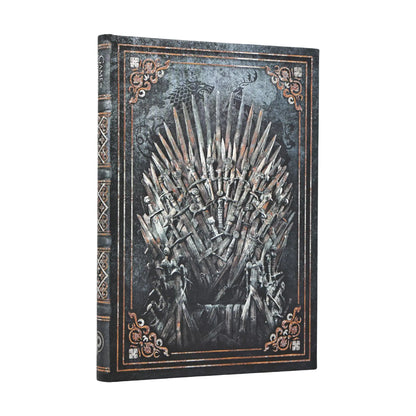 Paperblanks For the Throne Journal Midi Hardback Journal – Plain, 144 Pages – front cover
