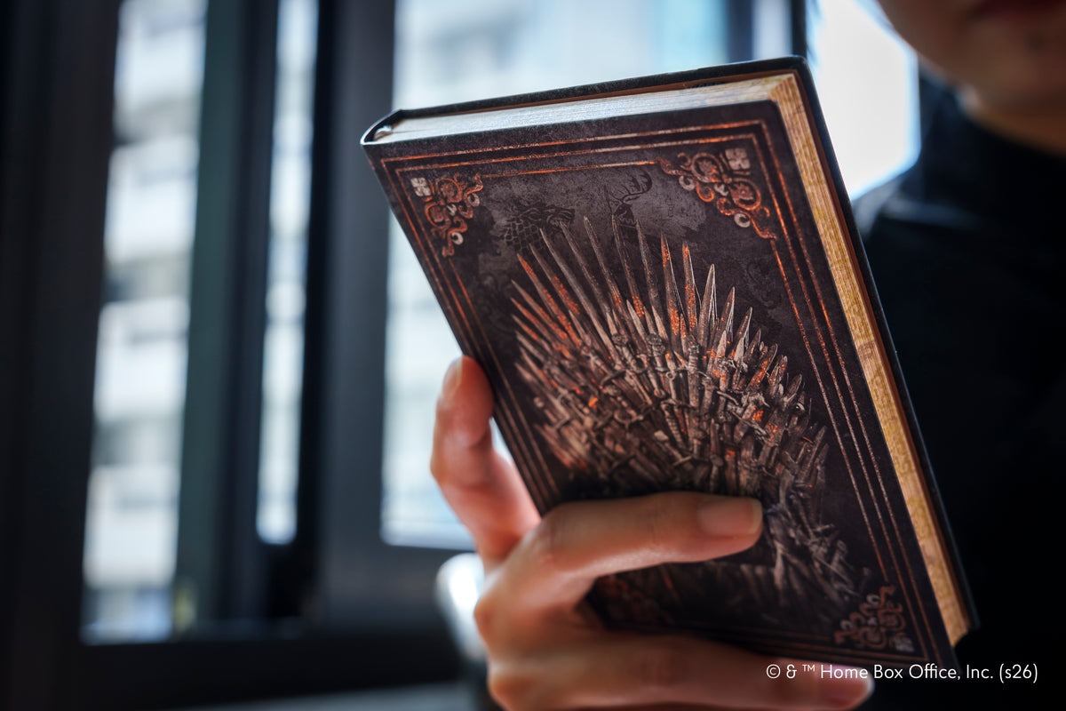 Paperblanks For the Throne Journal Midi Hardback Journal – Plain, 144 Pages – lifestyle image