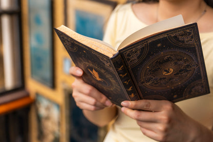 Paperblanks Shadows of Navarre Midi Softback Flexi Journal – Lined, 176 Pages – lifestyle image