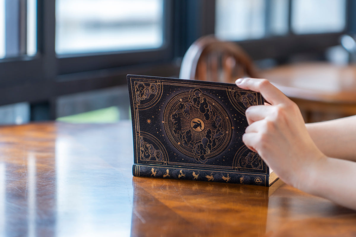 Paperblanks Shadows of Navarre Midi Softback Flexi Journal – Lined, 176 Pages – lifestyle image