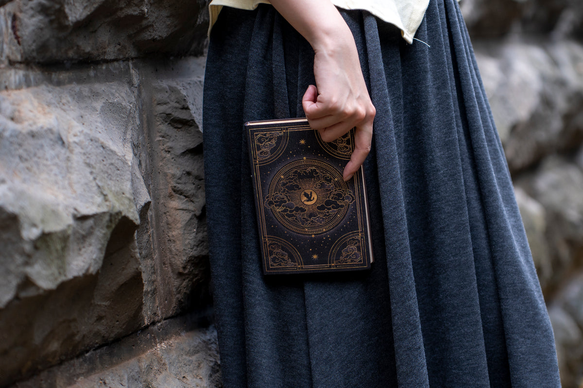 Paperblanks Shadows of Navarre Midi Softback Flexi Journal – Lined, 176 Pages – lifestyle image