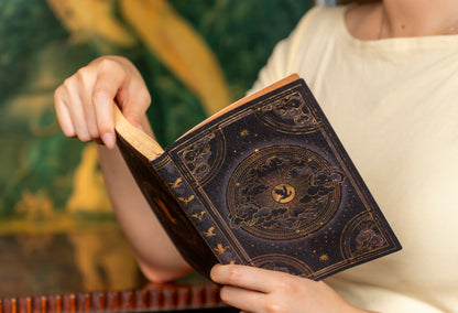 Paperblanks Shadows of Navarre Midi Softback Flexi Journal – Lined, 176 Pages – lifestyle image