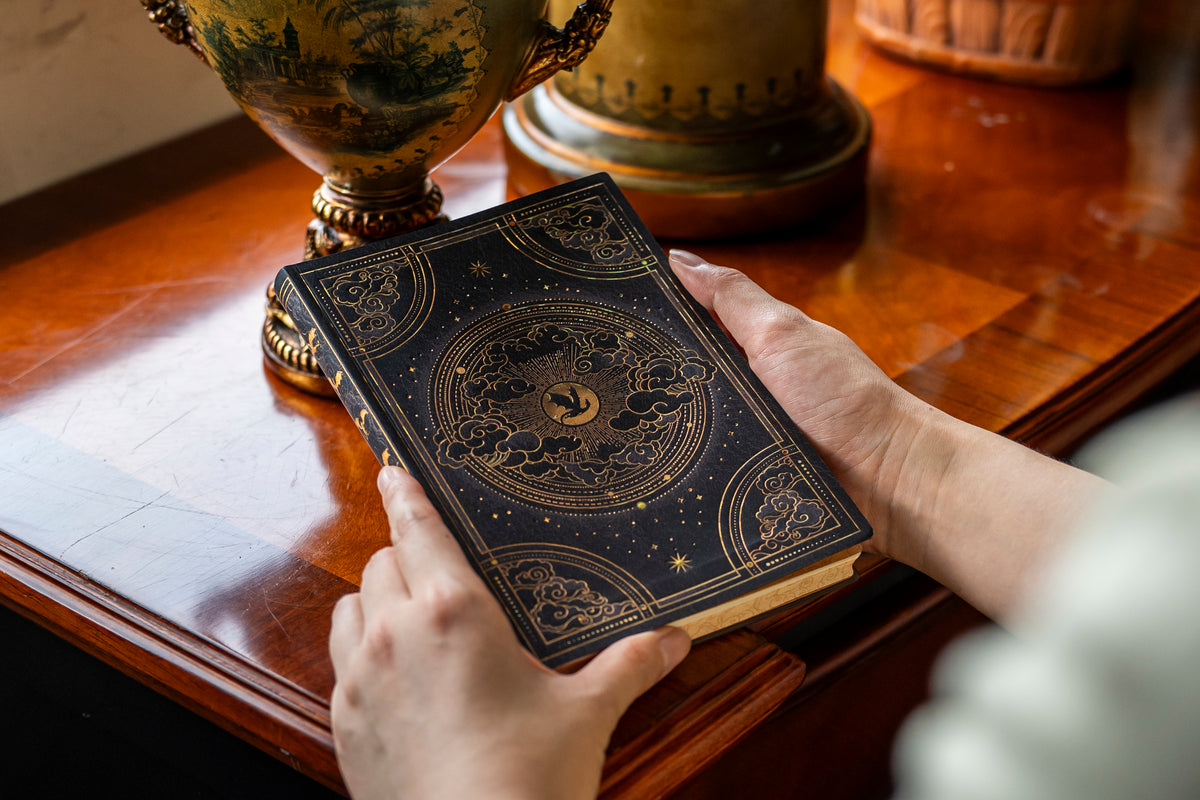 Paperblanks Shadows of Navarre Midi Softback Flexi Journal – Lined, 176 Pages – lifestyle image