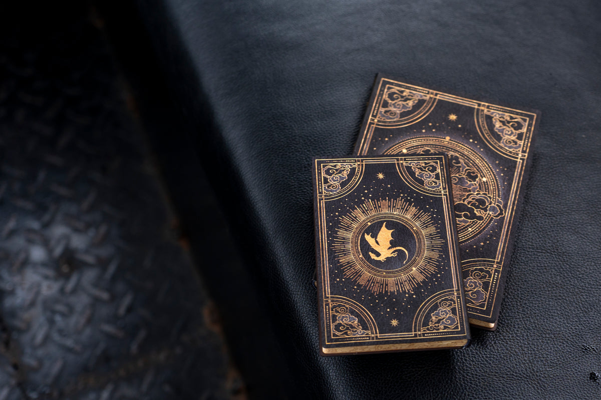 Paperblanks Shadows of Navarre Mini Softback Flexi Journal – Lined, 208 Pages – lifestyle image
