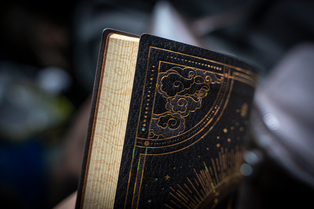 Paperblanks Shadows of Navarre Mini Softback Flexi Journal – Lined, 208 Pages – lifestyle image