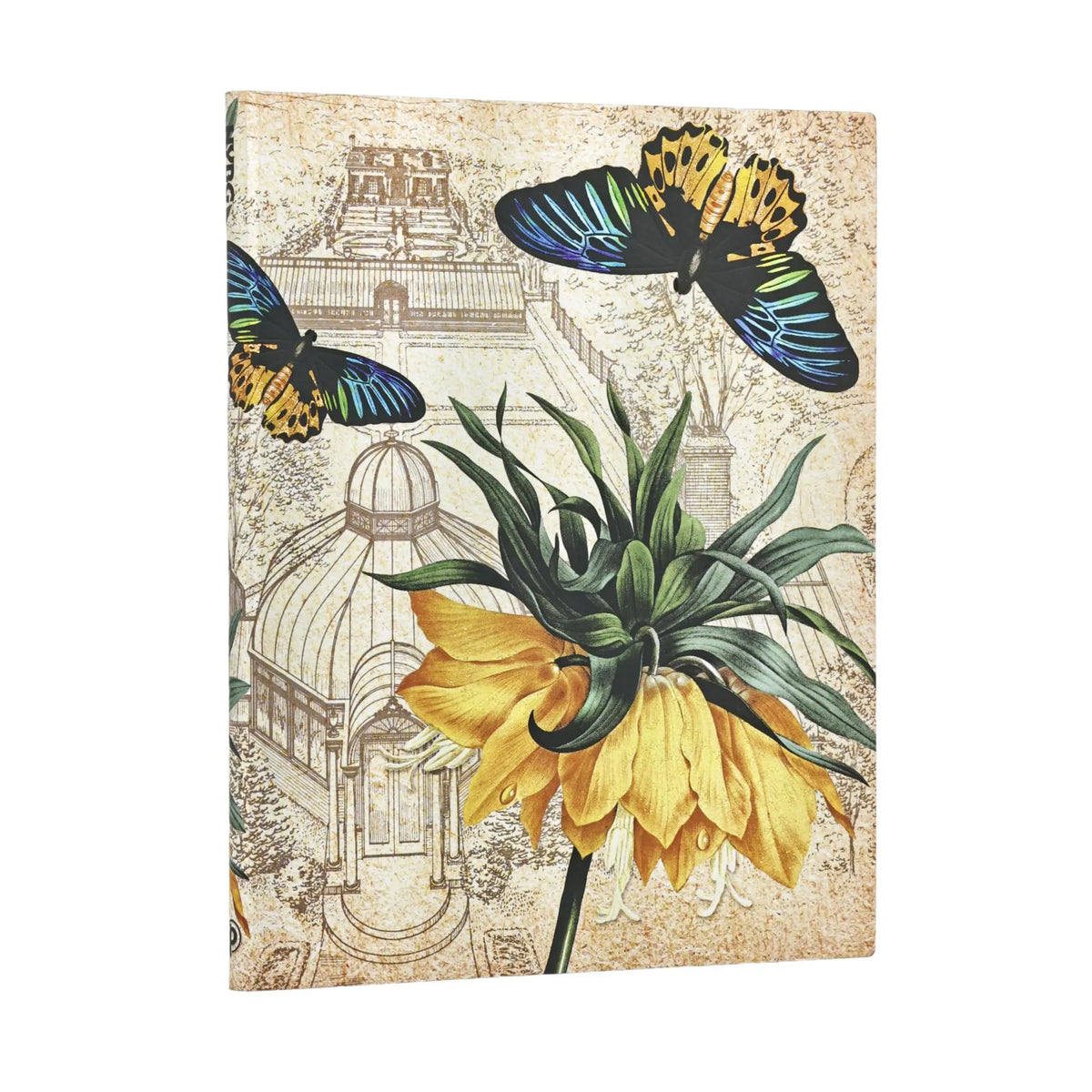 Paperblanks Golden Fritillaria Ultra Softback Flexi Journal – Plain, 176 Pages – front cover