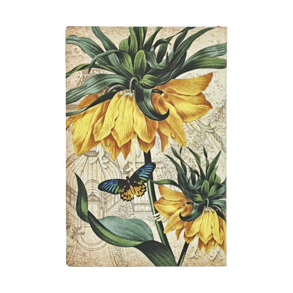 Paperblanks Golden Fritillaria Mini Softback Flexi Journal – Lined, 208 Pages – back cover