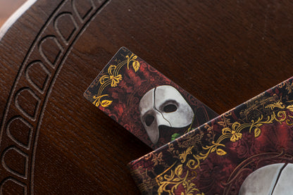 Paperblanks Masked Melody Bookmark – lifestyle image