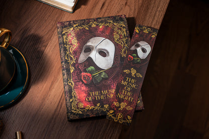 Paperblanks Masked Melody Bookmark – lifestyle image