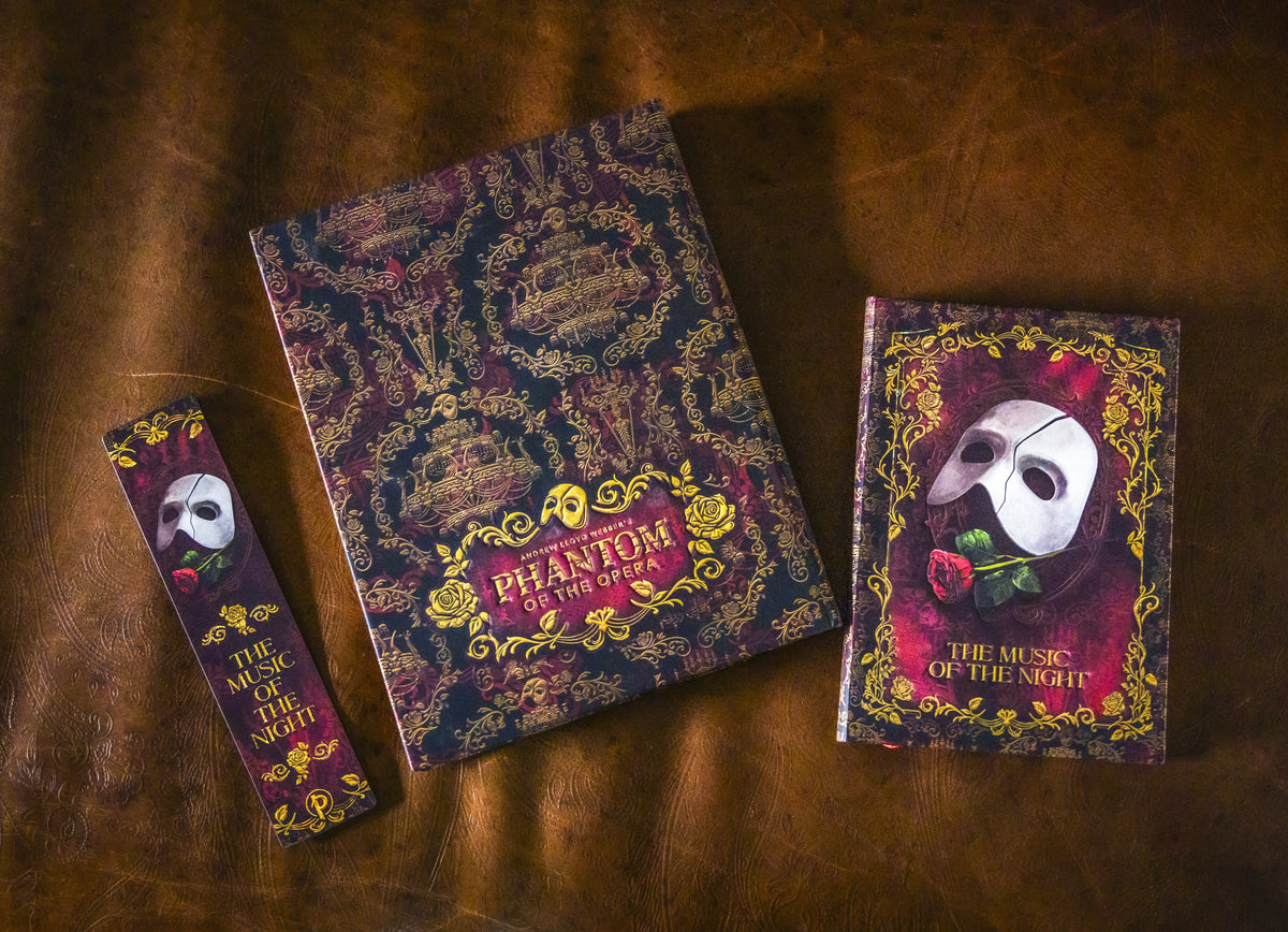 Paperblanks Masked Melody Bookmark – lifestyle image