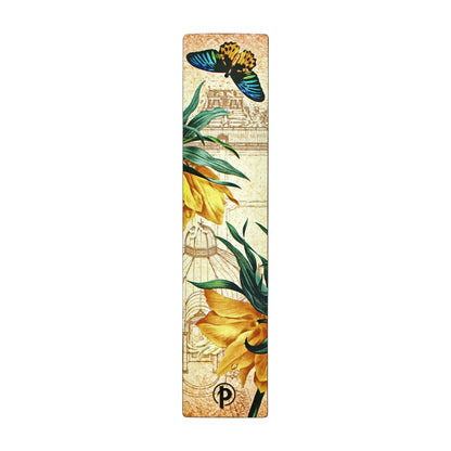 Paperblanks Golden Fritillaria Bookmark – front view