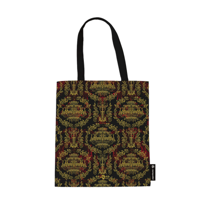 Paperblanks Masked Melody Cotton Tote Bag – back view
