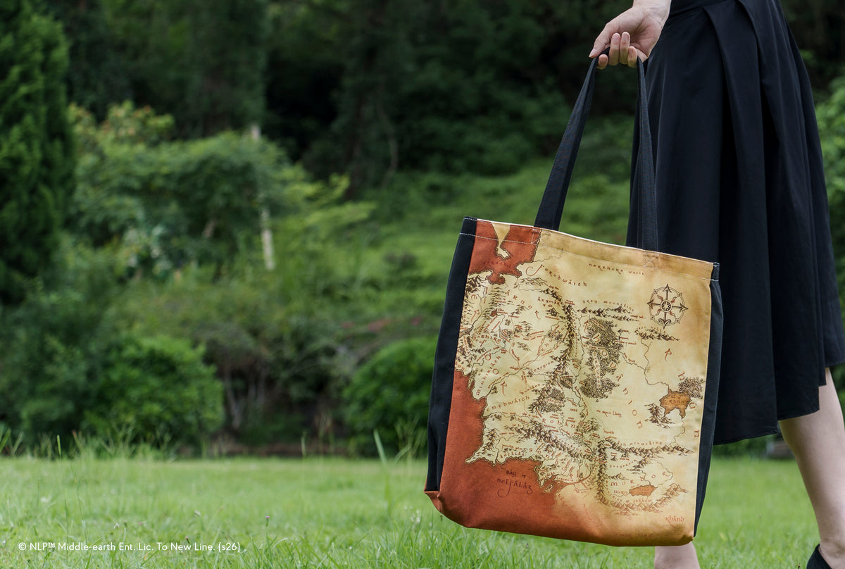 Paperblanks A Perilous Journey Tote Cotton Tote Bag – lifestyle image