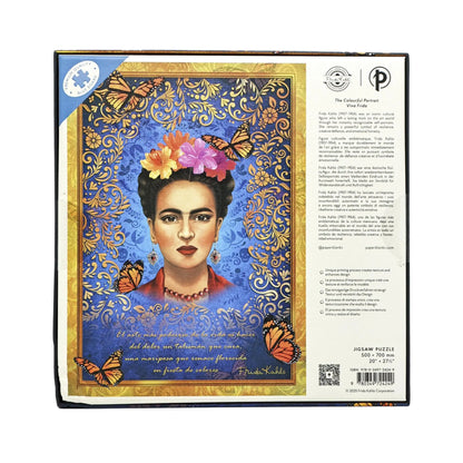 Paperblanks The Colourful Portrait 1000-Piece Jigsaw Puzzle – back view
