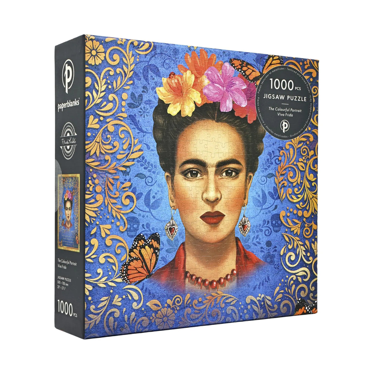Paperblanks The Colourful Portrait 1000-Piece Jigsaw Puzzle – front view
