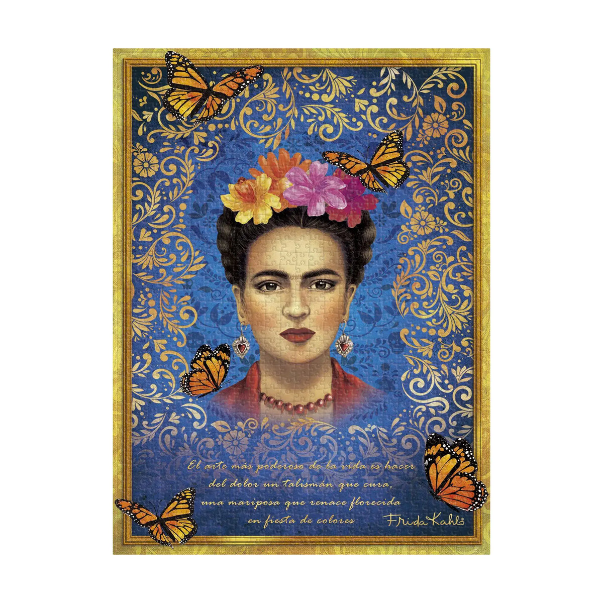 Paperblanks The Colourful Portrait 1000-Piece Jigsaw Puzzle – detail view