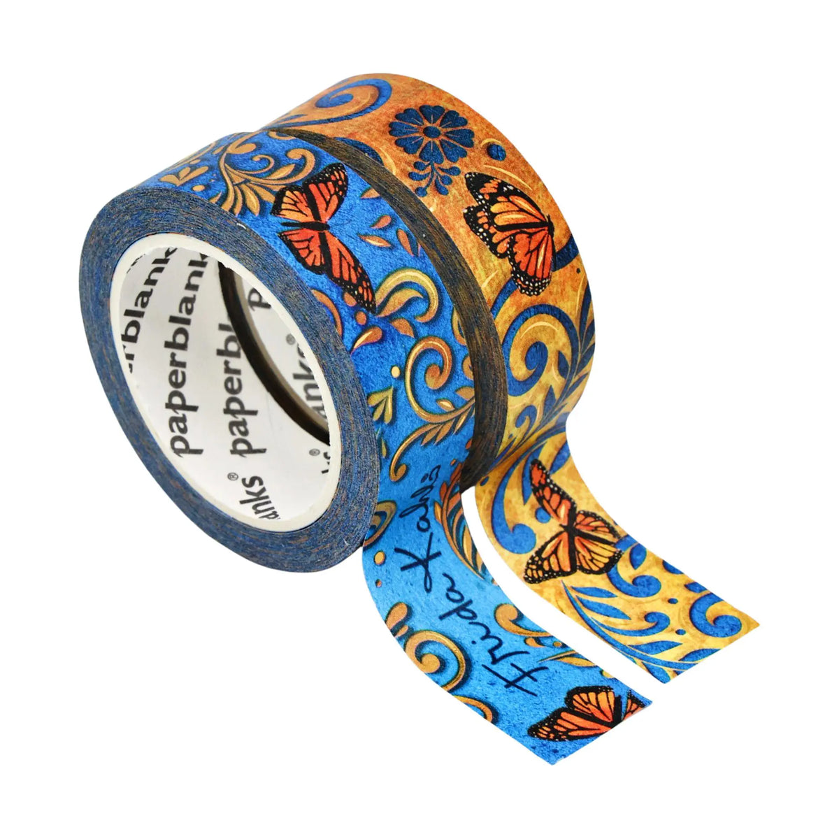 Paperblanks The Colourful Portrait Washi Tape – Pack of 2 – front view