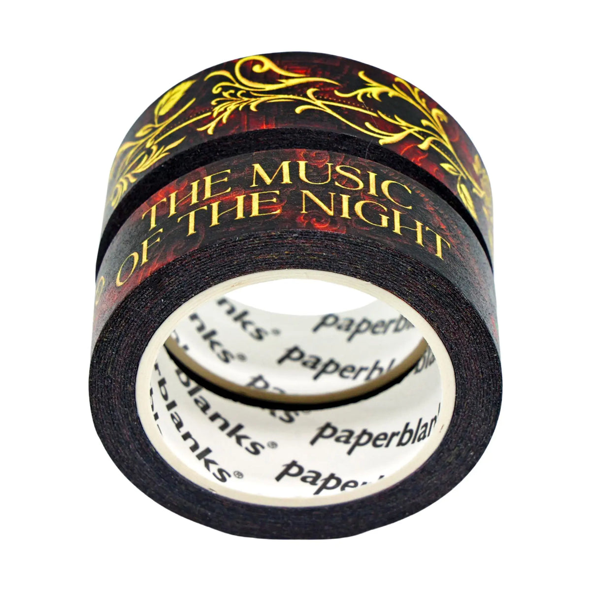 Paperblanks Masked Melody Washi Tape – Pack of 2 – back view