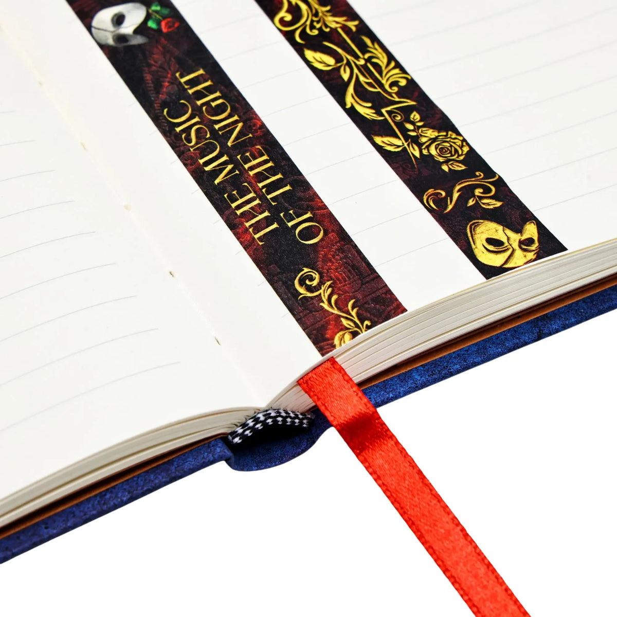 Paperblanks Masked Melody Washi Tape – Pack of 2 – side view