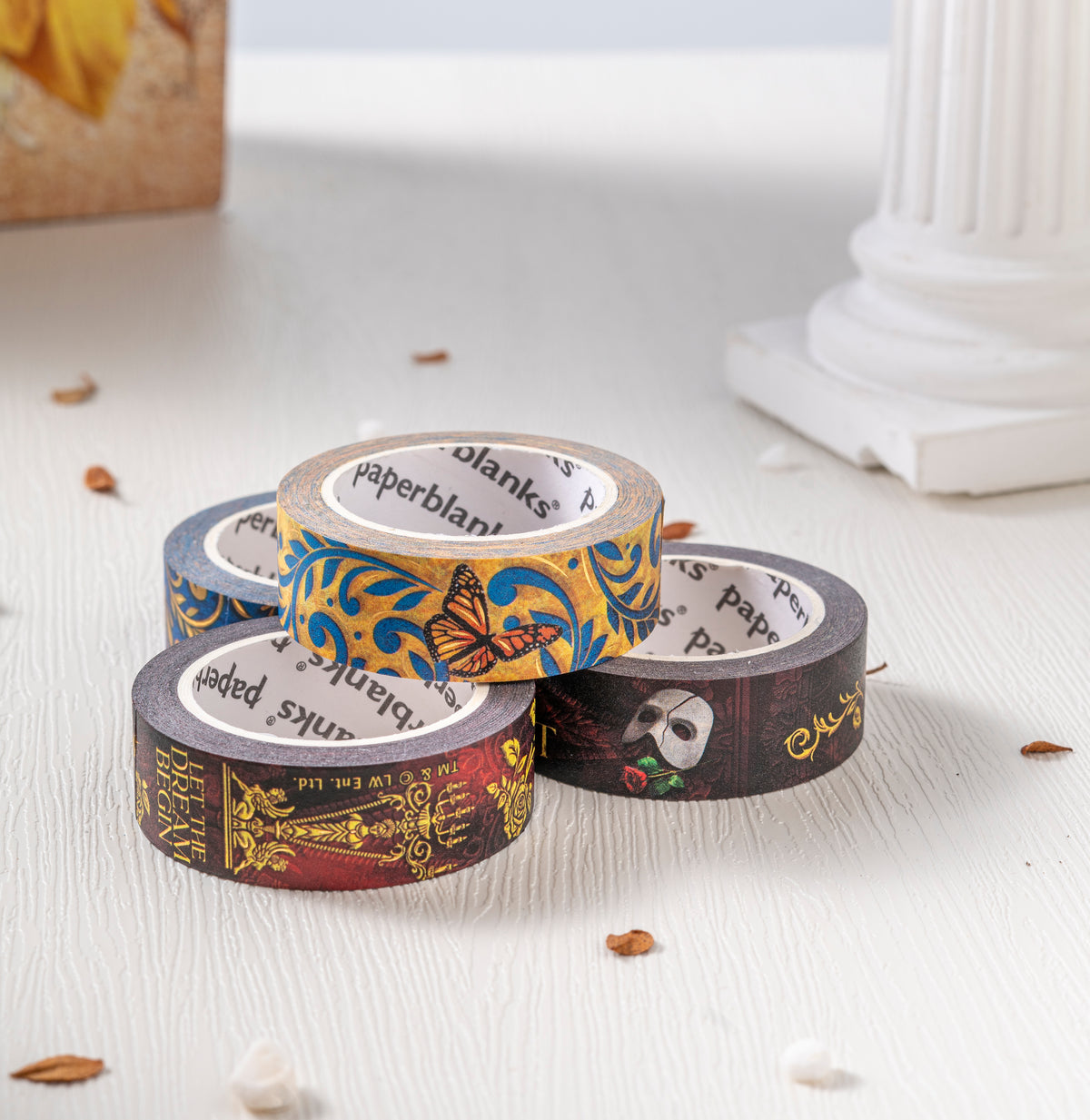 Paperblanks Masked Melody Washi Tape – Pack of 2 – lifestyle image