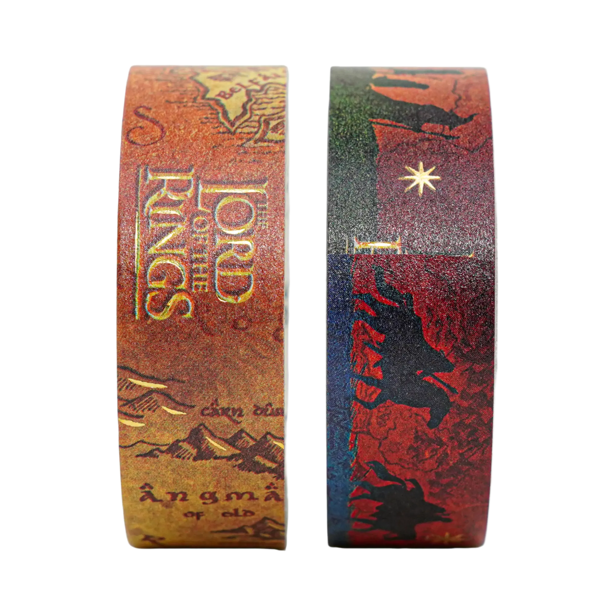 Paperblanks A Perilous Journey Washi Tape Washi Tape – Pack of 2 – angled view