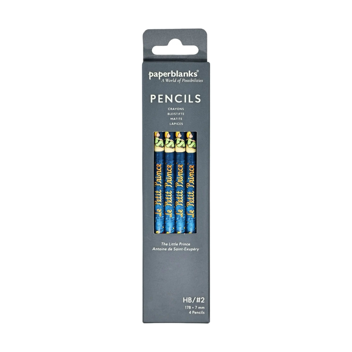 Paperblanks The Little Prince Pencils – Pack of 4 – front view