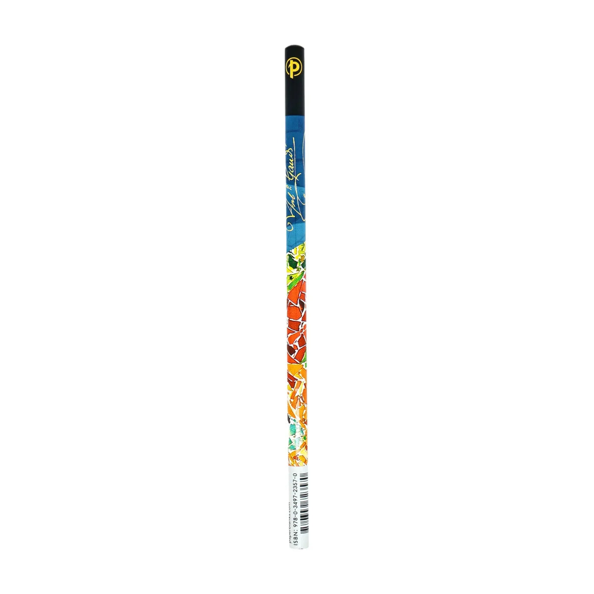 Paperblanks Gaudi’s Sun Pencils – Pack of 4 – side view