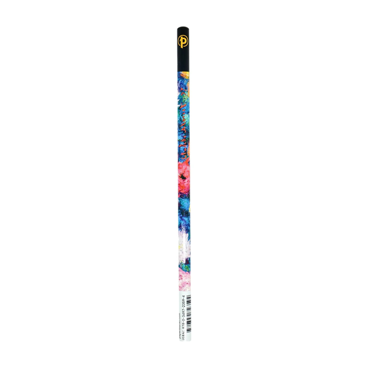 Paperblanks Monet’s Chrysanthemums Pencils – Pack of 4 – side view