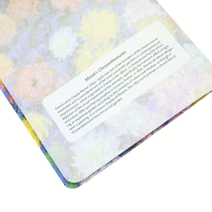 Paperblanks Monet’s Chrysanthemums A5 Cahier Notebook – Dot Grid – inside pages