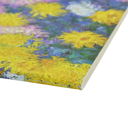 Paperblanks Monet’s Chrysanthemums A6 Cahier Notebook – Dot Grid – page edge