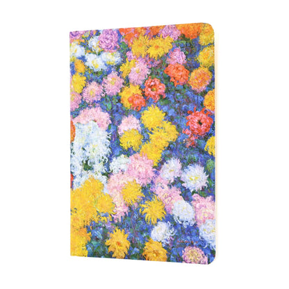 Paperblanks Monet’s Chrysanthemums A6 Cahier Notebook – Dot Grid – front cover