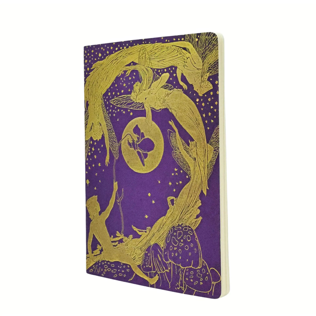 Paperblanks Violet Fairy A4 Cahier Notebook – Dot Grid – front cover