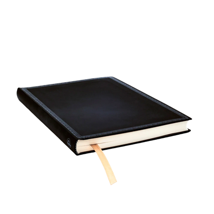 Paperblanks Black Edition Bold Midi Softback Flexi Journal – Lined, 176 Pages – page edge
