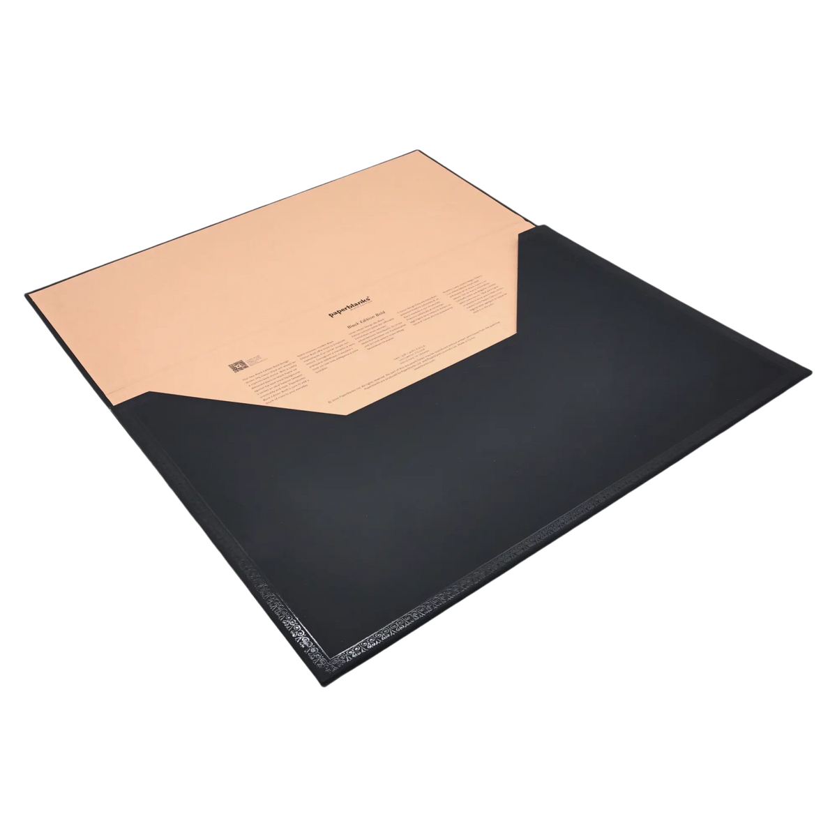 Paperblanks Black Edition Bold Document Folder – side view