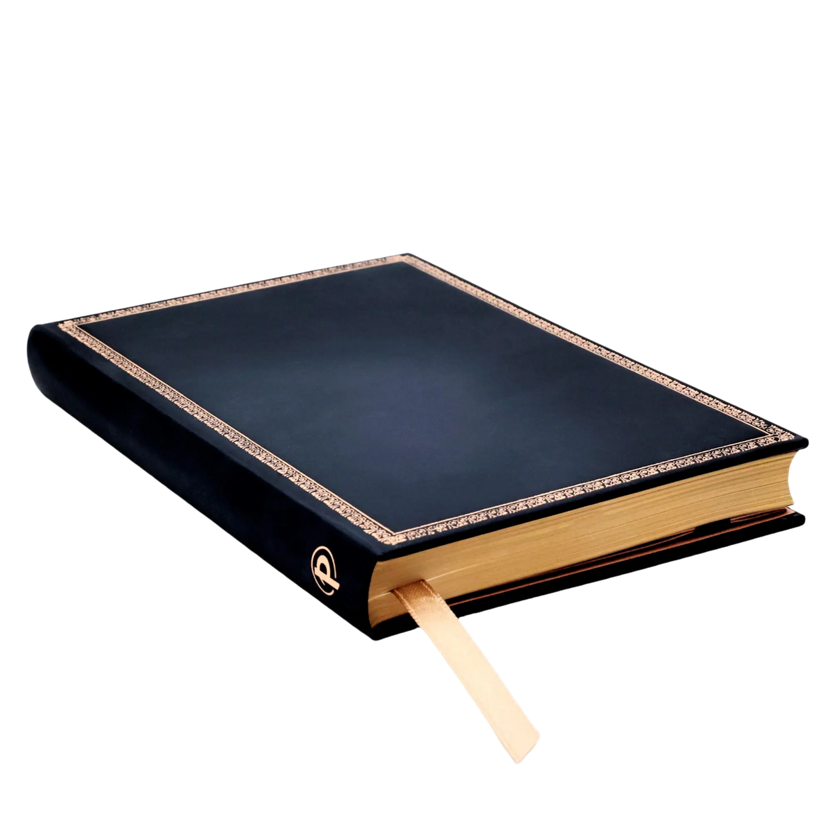Paperblanks Black Edition Mini Hardback Journal – Lined, 176 Pages – page edge
