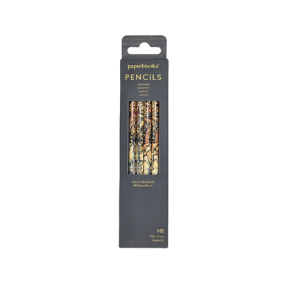 Paperblanks Morris Windrush Pencils – Pack of 4 – front view