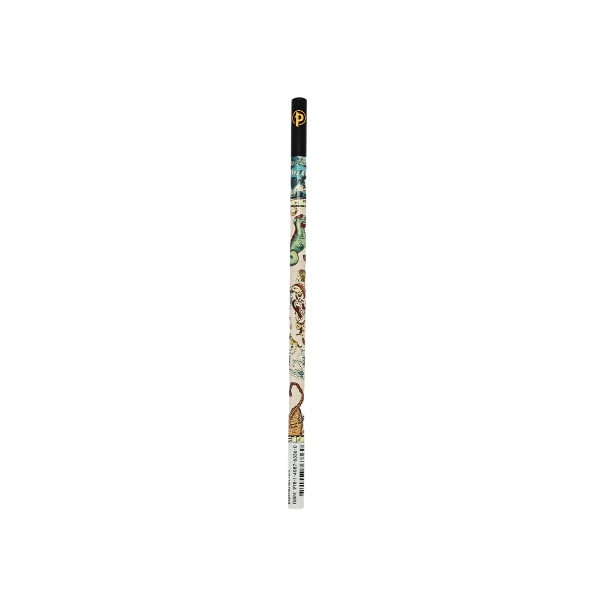 Paperblanks Celestial Planisphere Pencils – Pack of 4 – side view