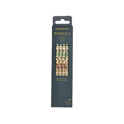 Paperblanks Celestial Planisphere Pencils – Pack of 4 – front view