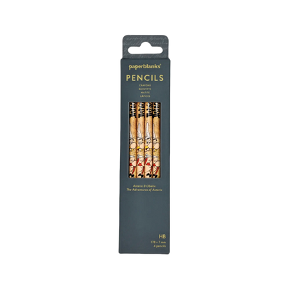 Paperblanks Asterix & Obelix Pencils – Pack of 4 – front view