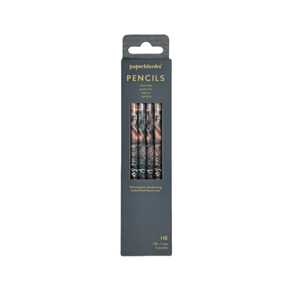 Paperblanks Michelangelo, Handwriting Pencils – Pack of 4 – front view