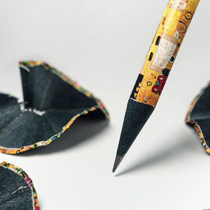 Paperblanks Spring Pencils – Pack of 4 – angled view