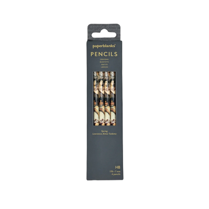 Paperblanks Spring Pencils – Pack of 4 – front view