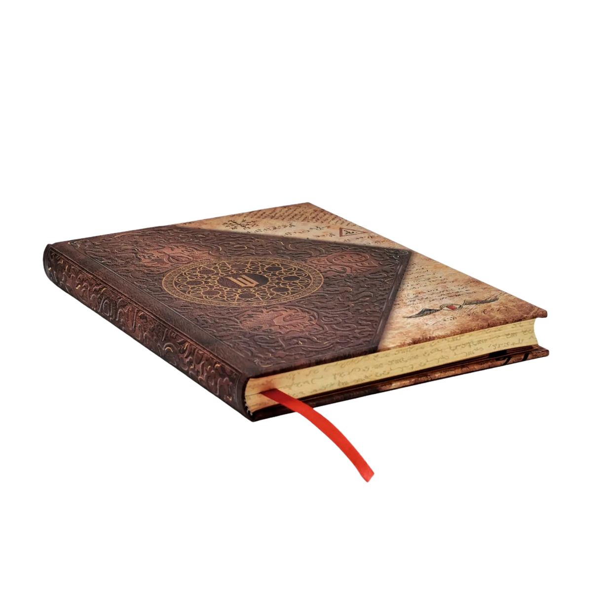 Paperblanks The Grimmerie Midi Hardback Journal – Plain, 144 Pages – page edge