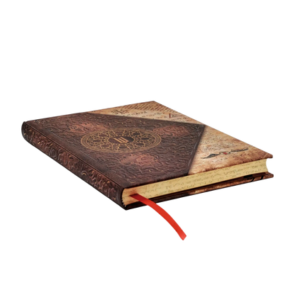 Paperblanks The Grimmerie Midi Hardback Journal – Plain, 144 Pages – page edge