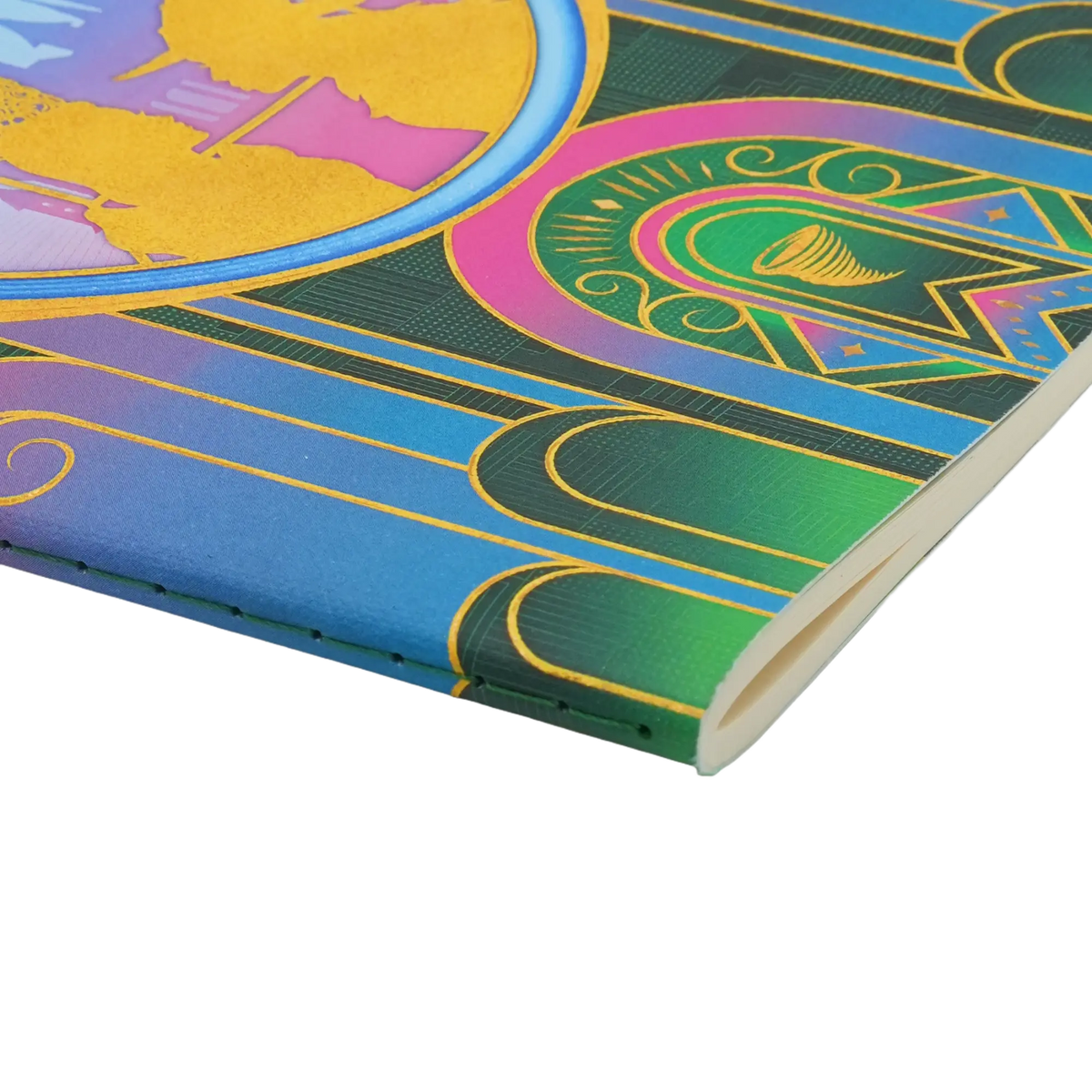 Paperblanks Ozmopolitan Notebook A5 Cahier Notebook – Squared – page edge