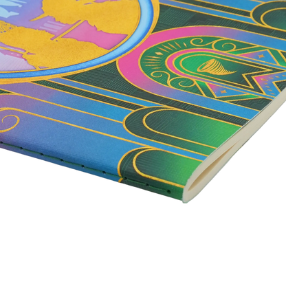 Paperblanks Ozmopolitan Notebook A5 Cahier Notebook – Squared – page edge