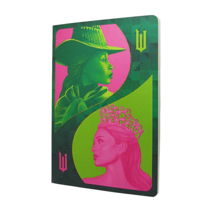 Paperblanks Pink Goes Good with Green A4 Cahier Notebook – Dot Grid – front cover