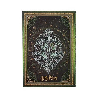 Paperblanks Slytherin Journal Midi Hardback Journal – Plain, 144 Pages – back cover