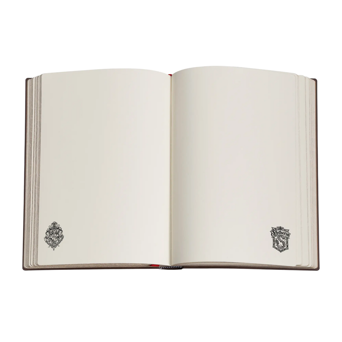 Paperblanks Slytherin Journal Midi Hardback Journal – Plain, 144 Pages – inside pages